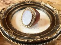 ウッド アンティーク リング 9号 大きめ 上品 存在感ある 指輪 エスニック 衣装 アクセサリー 木製 wood antique ring accessory ethnic F