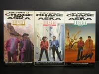 《VHS》セル版 「The Video of CHAGE and ASKA：TUG OF C&A Vol.2、3、4」ビデオテープ 再生未確認 チャゲ＆飛鳥(チャゲアス)