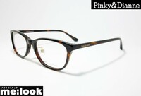 Pinky&Dianne ピンキー&ダイアン レディース 眼鏡 メガネ フレーム PD8339-03-51 度付可 ブラウンデミ
