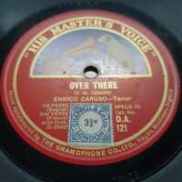 歴史的名唱！英HMV10吋SP！エンリコ・カルーソーのテノールによる「オーバーゼア」、トスティの歌曲！一部スレあるも美盤！