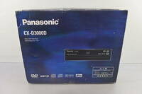 ◆新品未使用 Panasonic(パナソニック) DVDビデオプレーヤー CX-D3000D モバイルDVD/CDプレーヤー デッキ DVD-Video リニアPCM・DTS
