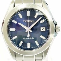 【1円スタート】【良品】 SEIKO セイコー 8J56-8020 GS グランドセイコー SS デイト クオーツ メンズ 122020 腕時計