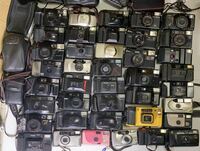 【1円スタート売り切り】 コンパクトフィルムカメラ 40台まとめ売り olympus μ Canon Autoboy2など