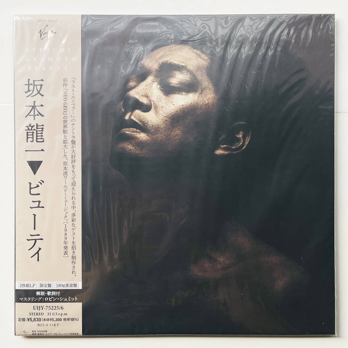 シルバーグレー サイズ 坂本龍一 ビューティー beautyポスター 未使用