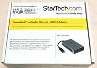 StarTech「Thunderbolt ギガビットイーサネット+ USB 3.0アダプタ」 製品ID: TB2USB3GE + 「超高速USB3.0 4ポートハブ」セット
