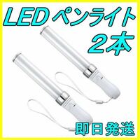 ☆ LED ペンライト 15色 2本セット☆ 新品&即日発送！