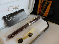 ◆【新品・未使用】オマス　Omas　万年筆　ペン先：18K750ソリッドゴールド EF