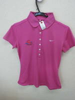 【感謝セール】【美品】NIKE GOLF(ナイキゴルフ) ポロシャツ 紫 レディース S ゴルフウェア 2004-0689 中古