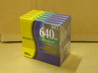 ▽SONY 5EDM-640CDF データ用 Windowsフォーマット MOディスク 640MB 5枚入 新品未開封 ソニー EDM-640CDF