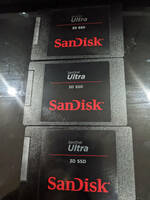 SUNDISK 2TB 3個セット 5月購入5年保証付き ウルトラ 3D SSD SDSSDH3-2T00-J25