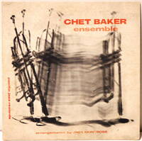米国盤 10" CHET BAKER ENSEMBLE PACIFIC JAZZ RECORDS PJLP-9 MADE IN USA