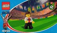 LEGO 4450　レゴブロックスポーツサッカーミニフィグ