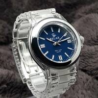 RELAX リラックス 王冠ロゴ OP30 腕時計 オールスターパーペチュアル カラー色は遊び心があり魅力的モデル ブライトブルー文字盤