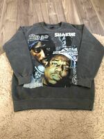 mesmerize 2PAC THE NOTORIOUS B.I.G. ビギー rap tee Mサイズ wu-tang clan snoop dogg スウェット