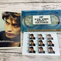 【中古品】坂口憲二 O.T.W. VIDEO Volume 1 ファンクラブ限定 VHS in Atami 21-22 Mar.2002 俳優 希少