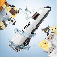 ペット用 バリカン 犬 猫 グルーミング 刈り高さ調整可能 低騒音 低振動 充電式 コードレス 水洗い可能の刃 トリミング ペットクリッパー