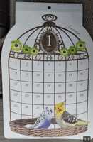 インコ カレンダー