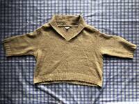 ●Gap 半袖セーター ベージュ Mサイズ