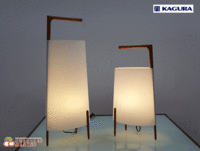 ◆展示品◆ 家具蔵 KAGURA EMINENT エミネント テーブルスタンド ランプ 照明 小・中 2点セット 7万