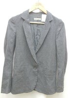 TSUMORI CHISATO ツモリチサト テーラードジャケット 長袖 ウール　キュプラ サイズ1 グレー レディース 1203000002596