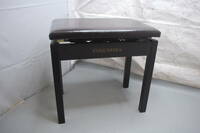 /に406.COLUMBIA　ピアノ椅子　ベンチ　一人掛け　高さ調節可能　