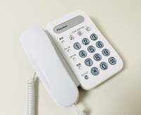 全国無料発送　完動美品　パイオニア PIONEER 電話機　ホワイト　TF-12-W 