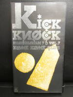 《VHS》 セル版「米米CLUB：Kick Knock Sharisharism Vol.7」 テープ 再生未確認(不動の可能性大) ライブ、PV系音楽ビデオ