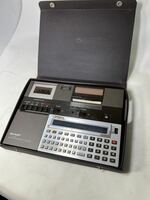 SHARP ポケットコンピュータ PC-1250 + プリンター/マイクロカセットレコーダー CE-125 [シャープ][ポケコン][k1]H