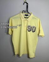 ■TRANS CONTINENTS トランスコンチネンツ■GOLF ゴルフ ポロシャツ:L☆TS-86