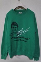 80's-90's BENETTON F-1 Alessandro Nannini Sweatshirts size 46 ベネトン ナニーニ スウェット トレーナー 当時物