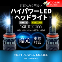 HIDより明るい◆ H8/H11/H16/HB3/HB4 LEDヘッドライト 14000LM ハイパワーモデル 爆光 最強ルーメン フォグ ハイビーム 1年保証