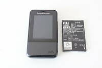 au ガラケーSONY Ericsson Xmini W65S ブラック(AJ92)