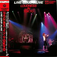 B00154313/LD/LOUDNESS(ラウドネス)「Live-Loud-Alive ラウドネス・イン・TOKYO」