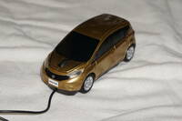 ★　日産　NOTE　★　金色　ゴールド　USB　マウス　【 ヘッドライトとテールランプが光ります！ 】