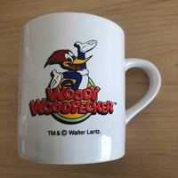 ウッドペッカー　マグカップ 陶器製　WOODY WOODPECKER