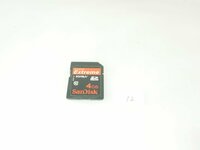M80-12☆SanDisk サンディスク Extreme SDカード 4GB