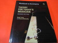 輸入教則本（音楽理論）Theory for Today's Musician Workbook, Second Edition　CD付き