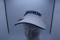 【美品】SRIXON(スリクソン) サンバイザー 白 メンズ フリーサイズ ゴルフ用品 2212-0221 中古