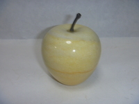 マーブルアップル　りんご　リンゴ　林檎　apple　ペーパーウエイト　置物　飾り