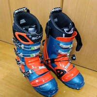 SCARPA TX PRO NTN TTS スカルパ テレマーク スキー ブーツ　LYONS BLUE RED ORANGE　29.0