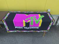 I WANT MY MTV 布製のぼり旗 エムティーヴィー ミュージックテレビジョン 音楽 洋楽 ポスター POP タペストリー ディスプレイ グッズ ロゴ 