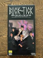 4【VHS】 BUCK-TICK バクチク LIVE at THE LIVE INN VHSビデオテープ 中古品