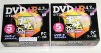 TDK　DVD+R47HCX5G　 DVD+R 　 4倍速　超硬UVガード　 1個5枚入り　2個セット ( 計10枚 )　日本製 　未使用　　002