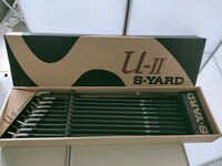  (元箱、中古現状、即発送)　お買い得品 セイコー(S-YARD) S-YARD U-II アイアン オリジナルカーボン R/C6 3～9 P.A.S