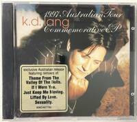 未開封 KDラング CD k.d. lang 1997 Australian Tour Commemorative EP REMIXES Warner Bros. Records 9362467792 入手困難 UNPLAYED