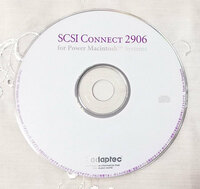 ★SCSI Connect 2906 PowerMac用 ドライバディスク adaptec
