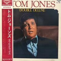 I帯付2LP 二枚組 Tom Jones トム・ジョーンズ・ダブル・デラックス 見開きジャケライナー レコード 5点以上落札で送料無料