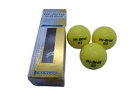 【新品】DUNLOP(ダンロップ) ゴルフボール 黄 1スリーブ Hi-Brid ゴルフウェア 2212-0248 ゴルフボール