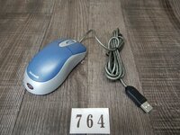 764☆ブルー系色★Microsoft★USB光学式マウス★Microsoft Optical Mouse blue