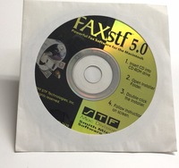 2YXS123★現状・未使用品★MAC　マック　FAXstf5.0 汎用FAXソフト for the Macintosh
